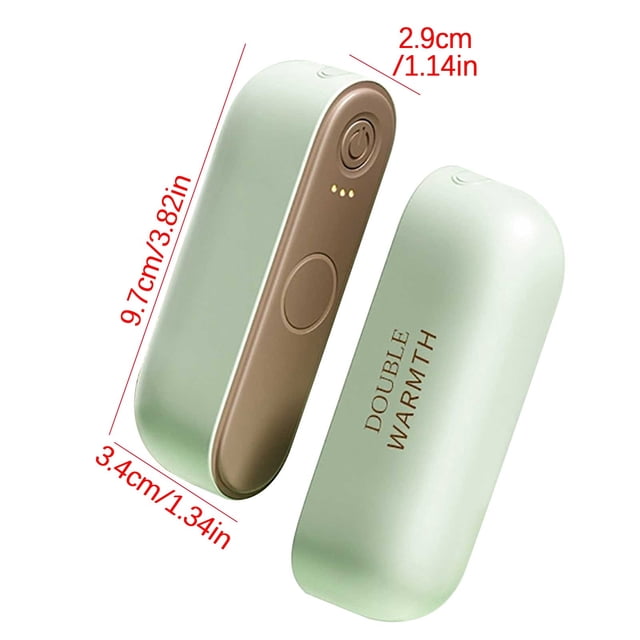 Oficina y papelería Calentador de manos magnético desmontable Modelo de carga Mini portátil 2 en 1 Carga USB Calentador de manos cálido para bebé