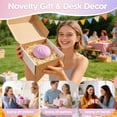 thumbnail image 4 of Juguete squishy de dumpling ToyMojo, caja misteriosa con vaporera, rosa, 4 of 6