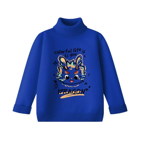 

Little Baby Sweaters Valentine s Day Letter Love Heart Printed Tops Sweater With Thickening 2024 Dragon New Year Boys And Girls Autumn And Winter Sweater Vacation For Child