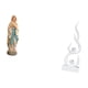 thumbnail image 5 of Estatua de María, figura de resina, escultura abstracta de fuego, ornamento religioso, fina artesanía, ideal para el hogar, la oficina, el j, 5 of 8