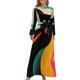 thumbnail image 2 of Vestido largo de gato abstracto vestidos de lujo vestidos para mujer 2024 vestido de verano mujer 2024, 2 of 5