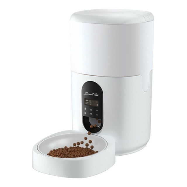 Comedero Automatico Animales Control De Voz Smart Tek Pf100