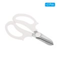 thumbnail image 3 of Uxcell Garden Scissors Floral Shears Floral Scissor Gardening Pruning Shears White 2 Pcs, 3 of 5