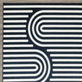 thumbnail image 4 of Loomaknoti Tecopa Sedvick 2' x 7' Blue Geometric Outdoor Runner Rug, 4 of 9