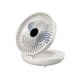 thumbnail image 1 of Ventilador plegable montado en la pared Wosthever recargable silencioso ajustable velocidad del viento blanca, 1 of 6