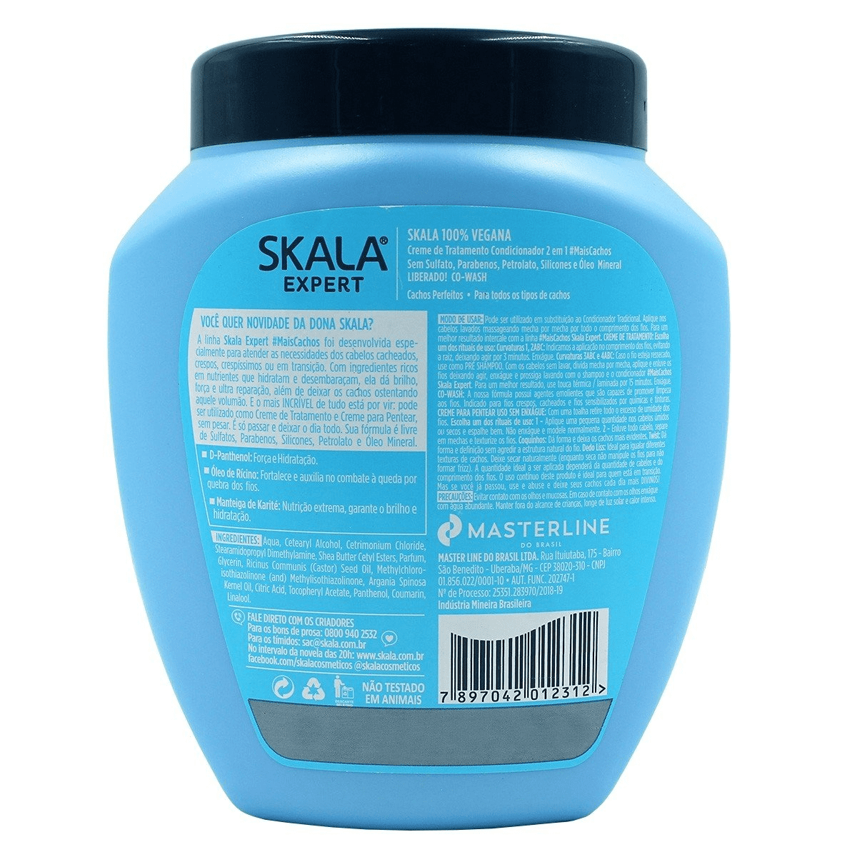 Masque demêlant SKALA EXPERT Traitement pour cheveux 1Kg - KIT