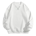 thumbnail image 2 of AherBiu Hoodies For Men Fleece Lined Drawstring Sweatshirts With Pockets Fall Winter Warm Solid Color Casual Workout Pullovers, 2 of 7