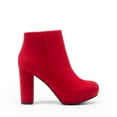 thumbnail image 3 of BURUDANI Women's Minimalist Platform Ankle Booties, 3 of 5