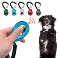 thumbnail image 1 of Cagogo 5Pcs Dog Training Clicker, Teardrop-Shaped Pet Clicker for Obedience Commands, Positive Reinforcement Dog Clicker for Puppy Training and Behavior Modification, Professional Dog Clicker, 1 of 9