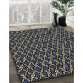 thumbnail image 2 of Ahgly Company Indoor Square Patterned Blue Abstract Area Rugs, 3' Square, 2 of 6