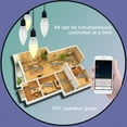 thumbnail image 4 of Smart LED Bu lb Cand lestick Bulb WiFi Color Changing LED Bulb Dimmable Ceiling Fan Light Equivalent, 4 of 4