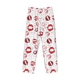 thumbnail image 6 of Daiia Red Lips Men's Sleep Pant with Pockets and Drawstring,Pajama Pants-Large, 6 of 9