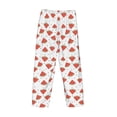 thumbnail image 5 of Xecao Hand Drawn Watermelon Men's Straight Lounge Pajama Pants: The Ultimate in Comfortable Sleepwear, 5 of 9
