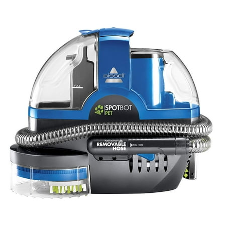 BISSELL SpotBot Pet Spot and Stain Portable Deep Carpet Cleaner, (Best Portable Carpet Cleaner For Pet Stains)
