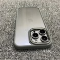 thumbnail image 4 of Funda moderna con marco de Metal para iPhone, carcasa suave de acrílico transparente a prueba de golpes para modelos 15, 14, 13, 12, 11 Pro Max Plus, 4 of 5