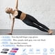 thumbnail image 4 of Guantes antideslizantes de Pilates para yoga y ejercicio sin dedos con puntos de silicona, 4 of 5