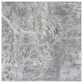 thumbnail image 3 of SAFAVIEH Jasper Mercia Abstract Overdyed Area Rug, Grey/Ivory, 6'7" x 6'7" Round, 3 of 3
