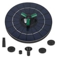 thumbnail image 4 of HLONK Solar Pond Fountain Floating Water Solar Fountain 18.00X18.00X6.00CM, 4 of 8