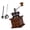 Style 1, variant on Giaone User Friendly Wooden Coffee Grinders For Freshness Ground Bean
