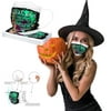 WFJCJPAF 10PC Adult Fashion Halloween Disposable Masks Protective Breathable Mask