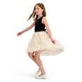thumbnail image 4 of Kensie Girl Sleeveless Velvet High Low Dress, Sizes 4-16, 4 of 4