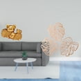 thumbnail image 2 of Figura decorativa de hojas de palma, placa de pared de madera, adorno de la selva, resina y madera, encanto único, ideal para regalar, decoración del, 2 of 8