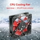 thumbnail image 4 of 8cm Computer Cooling Fan 3Pin+4Pin Quiet CPU Cooler Chassis Case Water Fan, 4 of 5