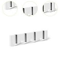 thumbnail image 6 of WeiLaiKeQi Wall Mounted Coat Rack Decor Hat Rack Hooks for Living Room Entryway Scarves White 4 Hooks, 6 of 9