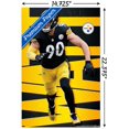 thumbnail image 3 of NFL Pittsburgh Steelers - T.J. Watt 21 Wall Poster, 14.725" x 22.375", 3 of 3