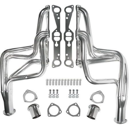 Southwest Speed 1964-79 Pontiac Long Tube Headers 326-455 Polished Stainless Steel Firebird Trans Am Gto Lemans
