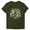 Olive Green, variant on WREESH Casual Graphic Print T-Shirts Women's Short Sleeve Round Neck Summer Tops Navy