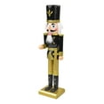 thumbnail image 2 of Christmas Nutcracker Soldier Holiday Desktop Wooden Nutcracker Soldier Decor 38cm Style A, 2 of 8