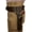 Dark Brown(left), variant on Western Gun Belt Holster Cowboy:Wild West Hip Gun Belt Western Holster,Faux Leather Revolver Thigh Strap for Cosplay Costume