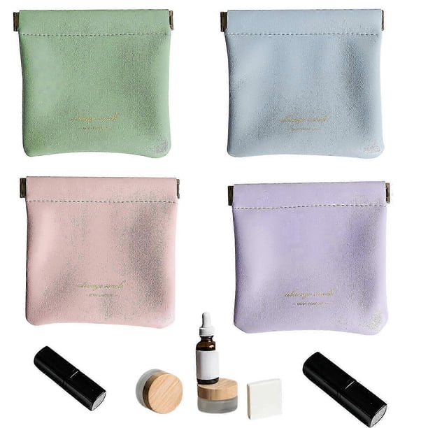NEW HOT 4pcs Lipstick Cosmetic Bag Women Travel Makeup Bag Mini Toiletry Pouch Storage Bag 26s