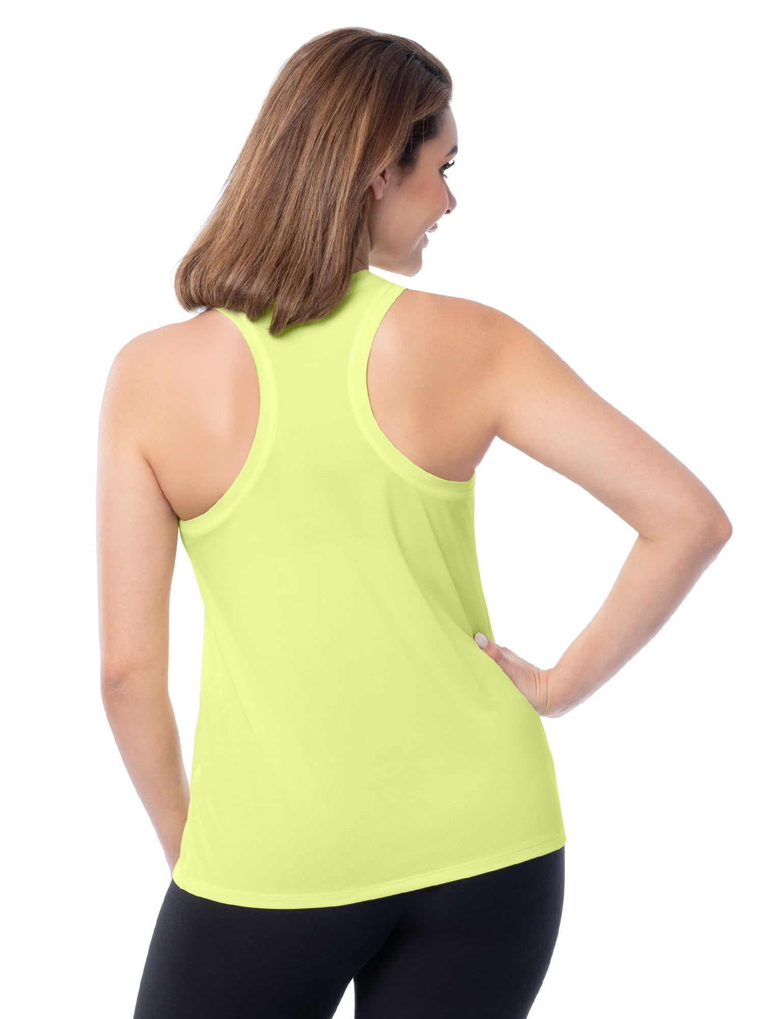Athletic Works Women's Core Active Texture Knit Racerback Tank Top, Sizes XS-XXXL