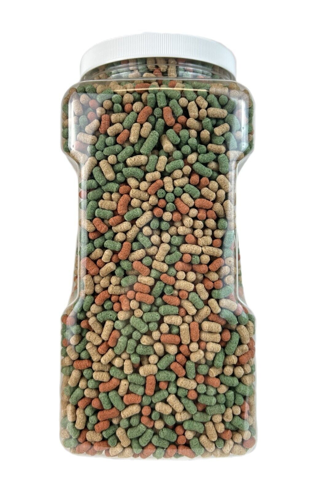 Aquatic Foods Inc. Koi 7/16" x 5/32" 30% Protein Floating Sticks. Spirulina, Color Enhancing & Wheat Germ Sticks for Koi, All Pond Fish, Aquatic Turtles...WL 8oz Med Jar