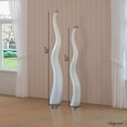 thumbnail image 2 of Uniquewise 51" Tall Animal Horn Shape Floor Vase: Elegant Ceramic White Accent for Entryway, Dining, or Living Room Decor - Distinctive Antler Design, Adding Nature-Inspired Charm to Your Home, 2 of 8