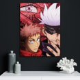 thumbnail image 4 of Jujutsu Kaisen Poster Anime Hanging Picture Wall Art for Dorm Bedroom Living Room Wall Hanging Art Gift for Anime Fans, 4 of 8