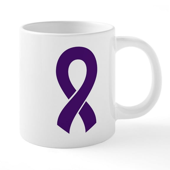 CafePress - Pancreatic Cancer Awareness Mugs - 20 Oz White Ceramic Mega Mug