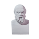 thumbnail image 1 of Busto de resina de Sócrates, 16 cm, griego clásico, con base, 1 of 1