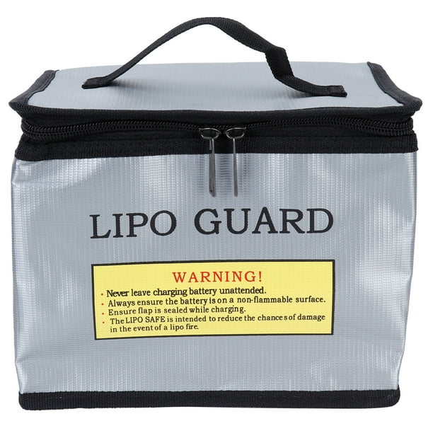 Caja De Seguridad Para Batería, Bolsa Plateada Para Batería A Prueba De Explosiones Para Almacenamiento Batería Para Almacenamiento De Productos Inflamables Para Almacenamiento ANGGREK Otros