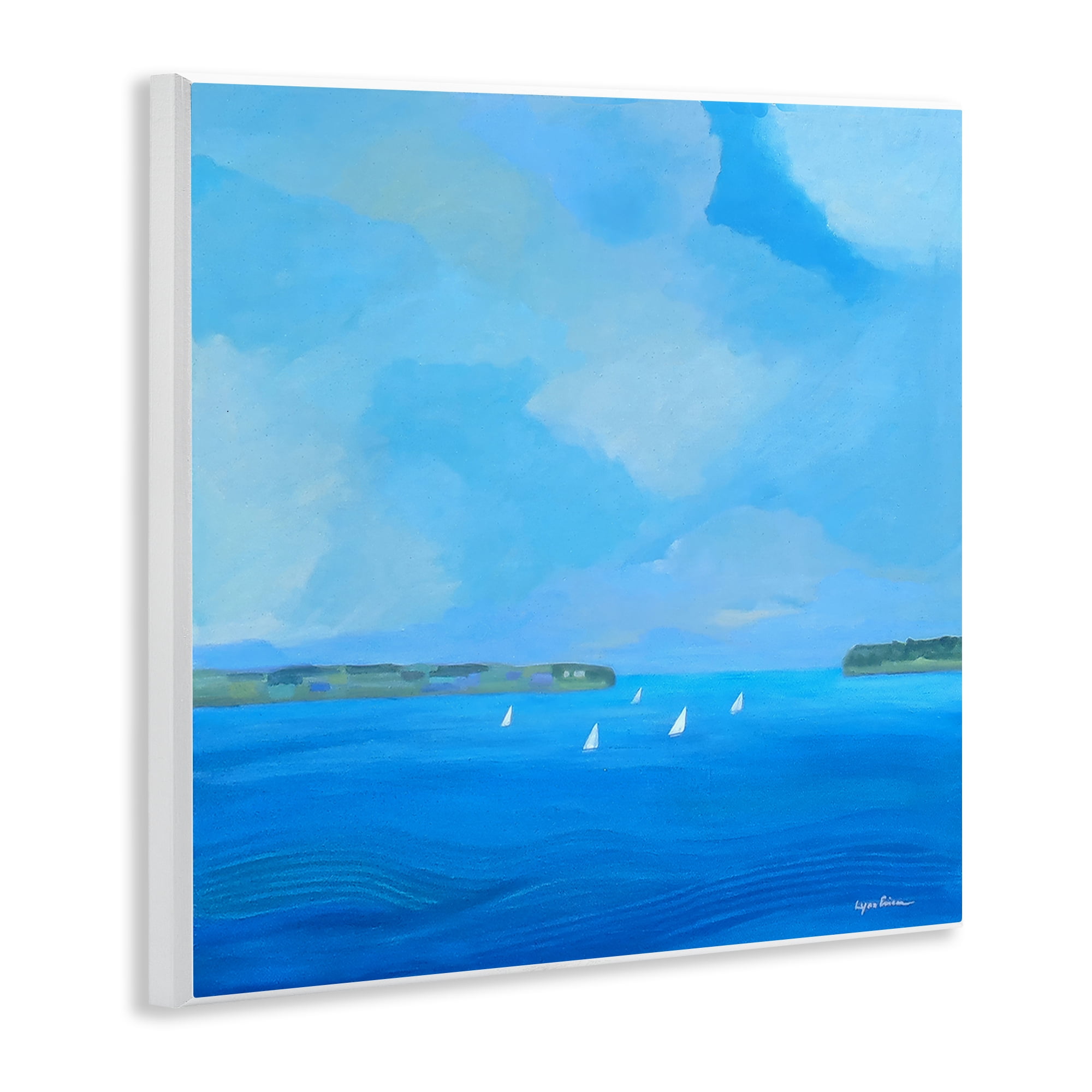 Stupell Industries A Perfect Day Seascape Wall Plaque Art, design by Lynn Ericson Fine Art