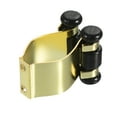 thumbnail image 4 of Uxcell Wall Mount Metal Pool Cue Clips Billiards Stick Holder Rack Clips, Gold Tone 10 Pack, 4 of 5