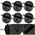 thumbnail image 5 of TKSE - 6PCS Ranura para timón de Cola de Tabla de Surf FCS Fin G5 Caja de enchufes con Llave de Tornillo Negro, 5 of 5