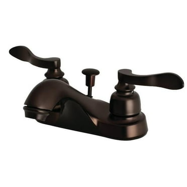 4 in. NuWave French Centerset Lavatory Faucet, Oil Rubbed Bronze