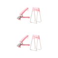 thumbnail image 3 of Toystoory Pinzas de cocina de acero inoxidable 410/201, abrazadera anticaliente para tareas de cocina versátiles, 2 pack/lote Type2 NO2, 3 of 6