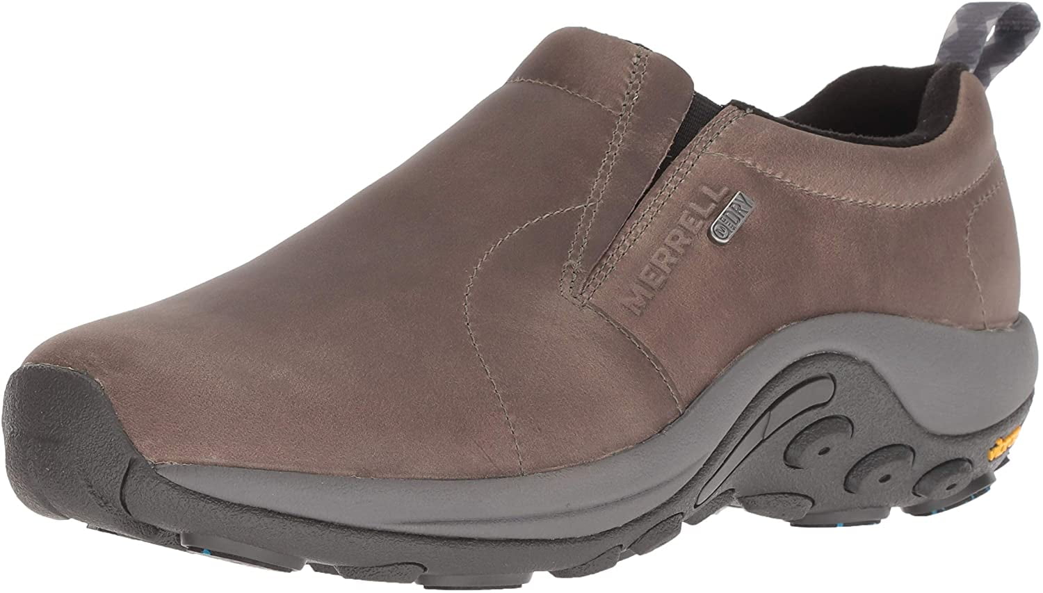 Men's Merrell Jungle Moc Leather Waterproof Ice+ Slip-On - Walmart.com