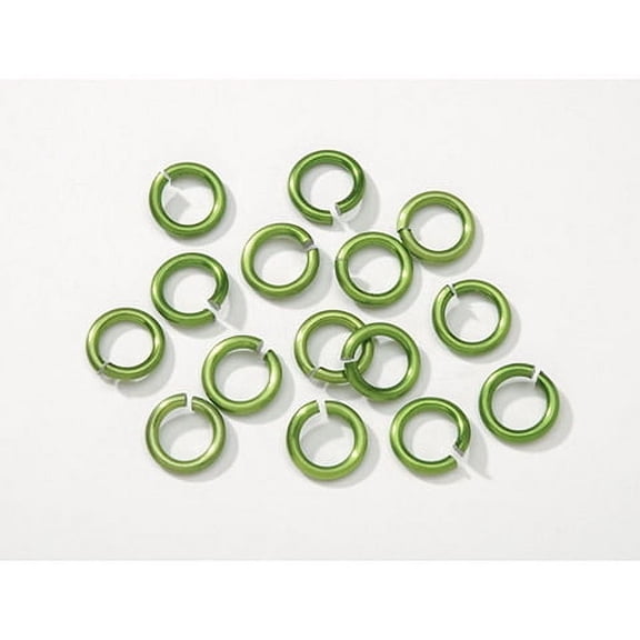 Chain Maille Aluminum Jump Rings - Olivine - 7.25Mm