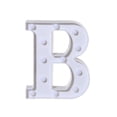 thumbnail image 5 of Alphabet LED Letter Lights Light Up White Plastic Letters Standing Hanging B, 5 of 5