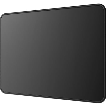 MaxGear Mouse Pad with Anti-Fray Stitched Edges, Waterproof Premium Surface, Non-Slip Rubber Base, 30% Larger, 8.5 x 11 in, Black